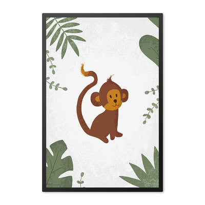 Poster in lijst Born to be Wild Aapje