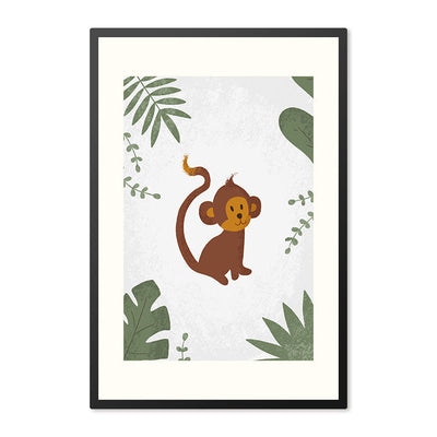 Poster in lijst Born to be Wild Aapje