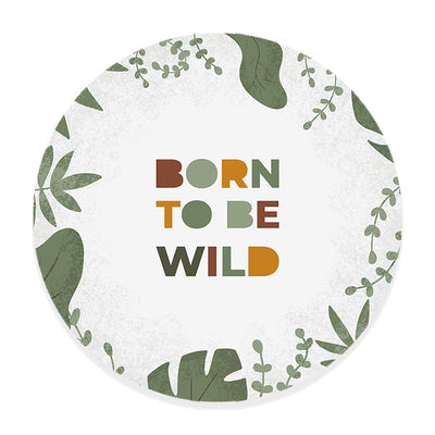 Muurcirkel Born to be Wild - Kinderkamer - Babykamer