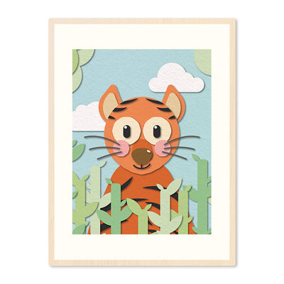 Poster in Lijst Eekhoorn - Kinderkamer