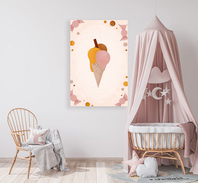 Schilderij Born to be Sweet Ijsco