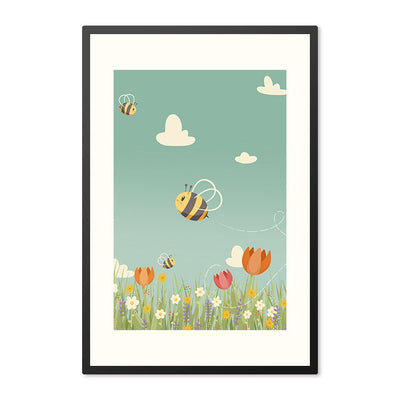 Poster in lijst Tulpen